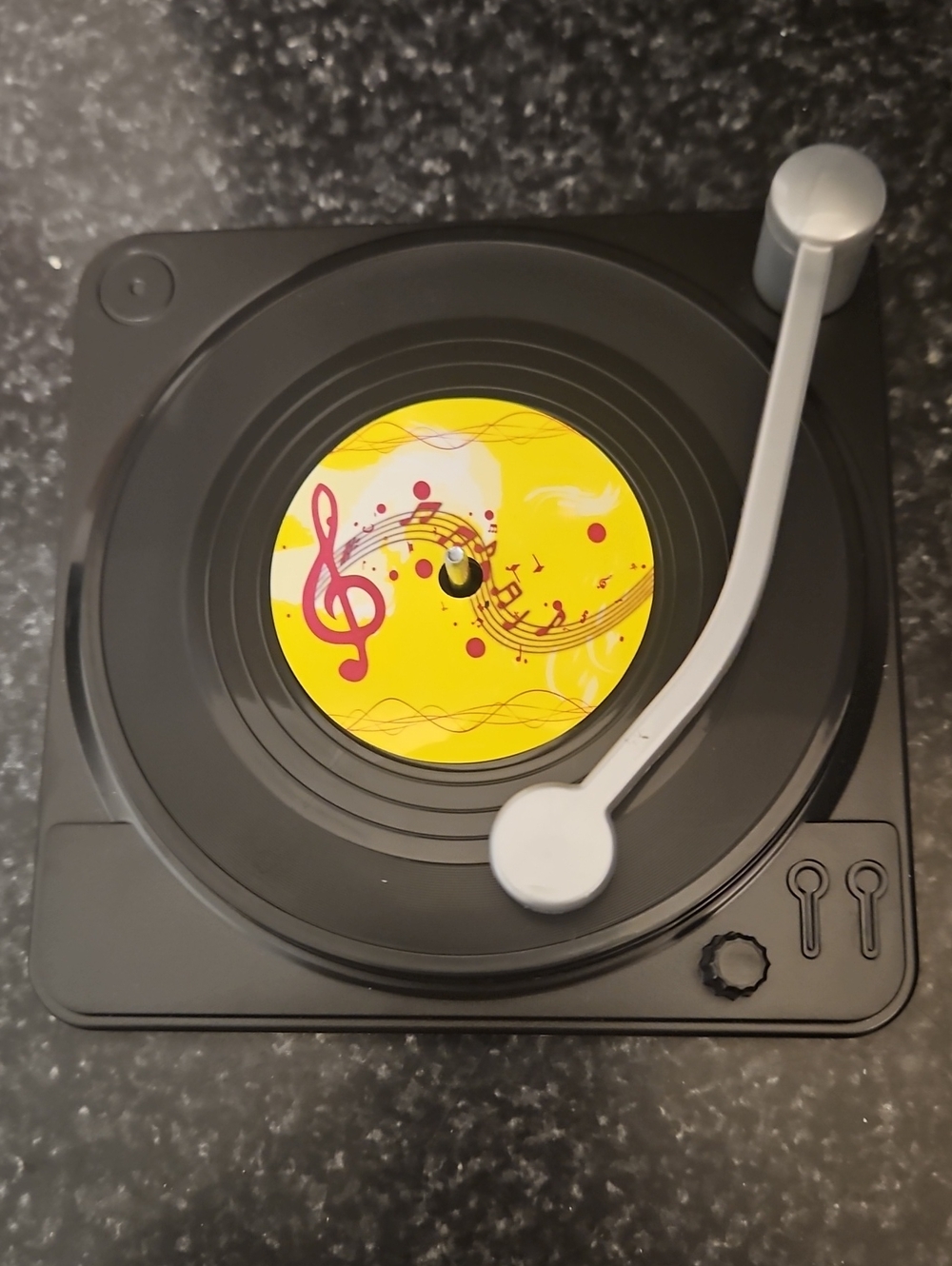 Record Player Coaster Set - Multi Color. Set 0f 4 - Picture 6 of 6